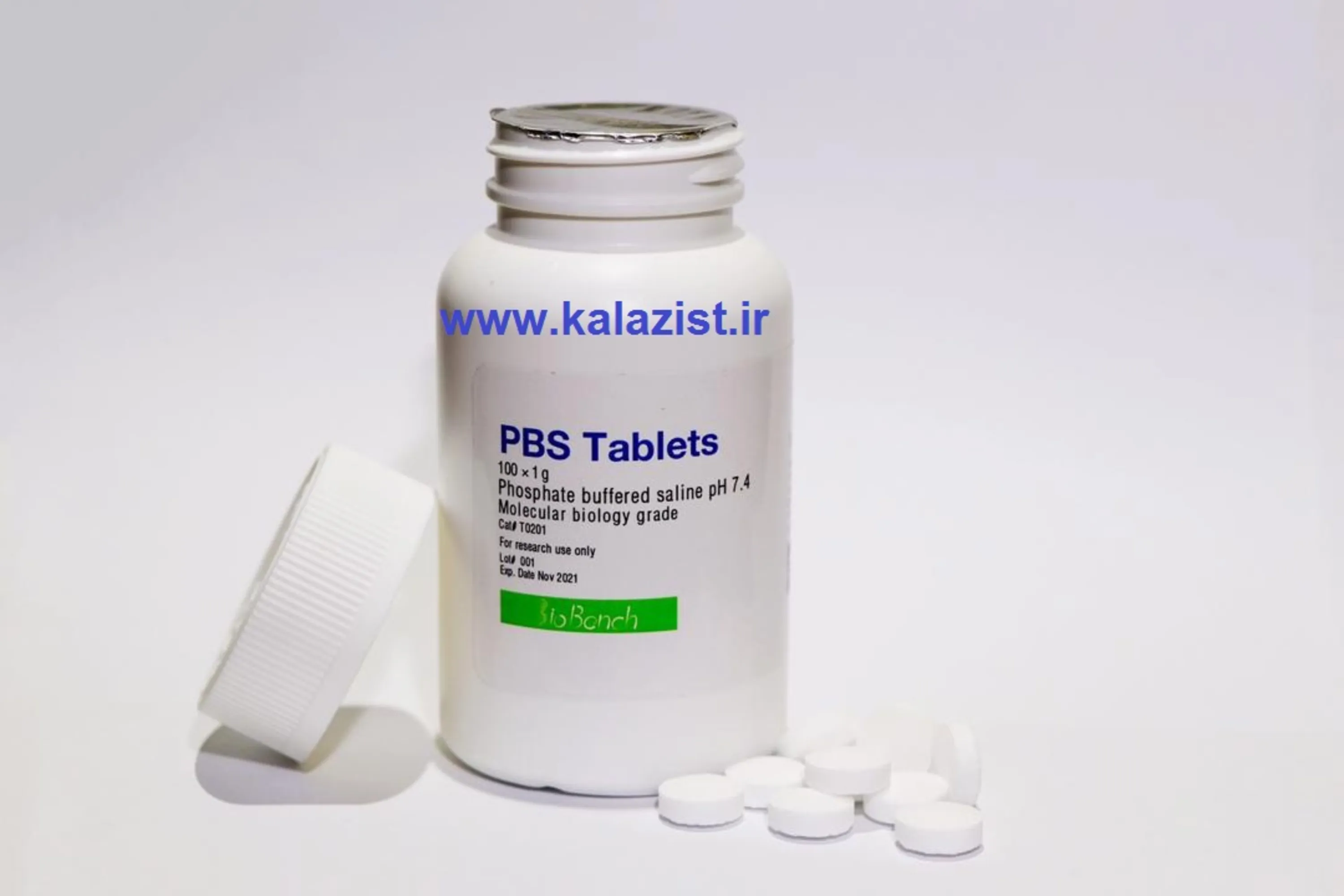 pbsقرص PBS ، قوطی 100 عددی kalazist 